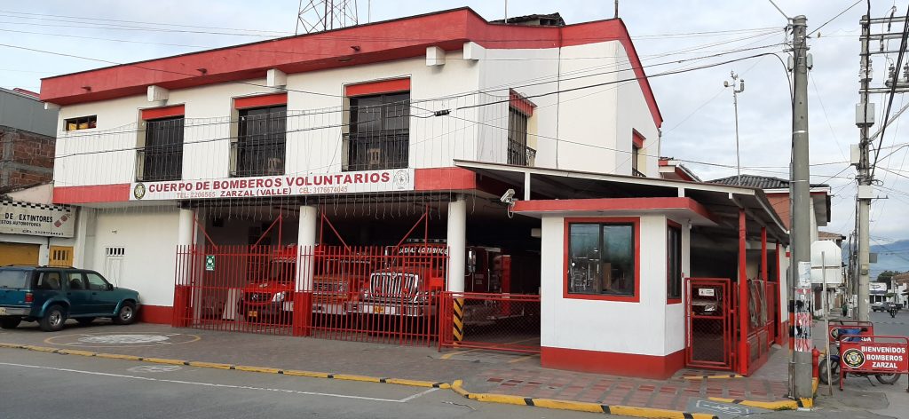 Sede principal, Cuerpo de Bomberos Zarzal, Valle del Cauca