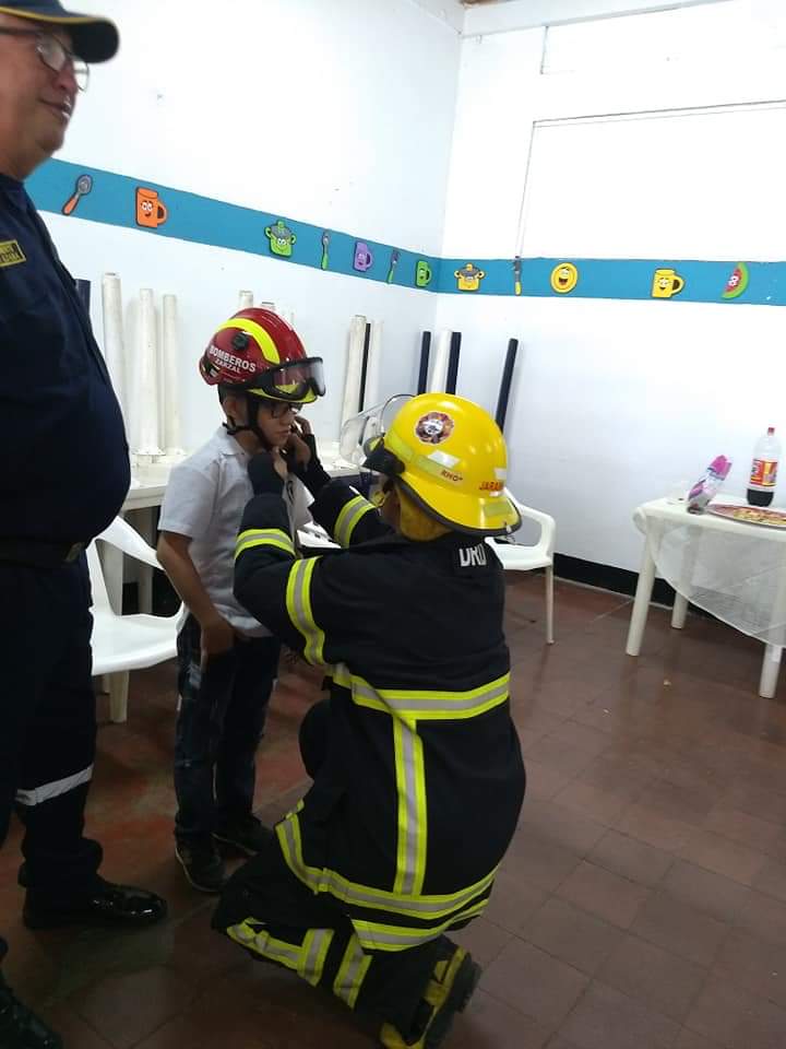 bombero por un día
