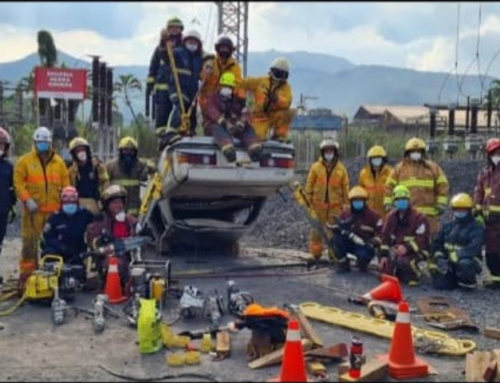 Participamos en tres (3) cursos en la ciudad de Calí (Equipos de Intervención Rápida (RIT) Rescate Vehicular, Materiales Peligrosos Emergencias con cloro)