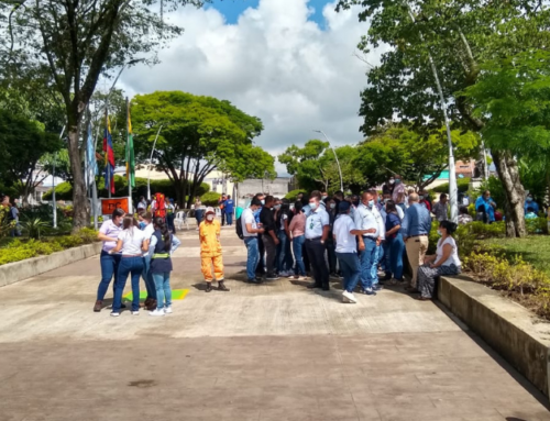 simulacro Nacional de respuesta a emergencias oct 7 de 2021 Municipio Zarzal Valle del Cauca